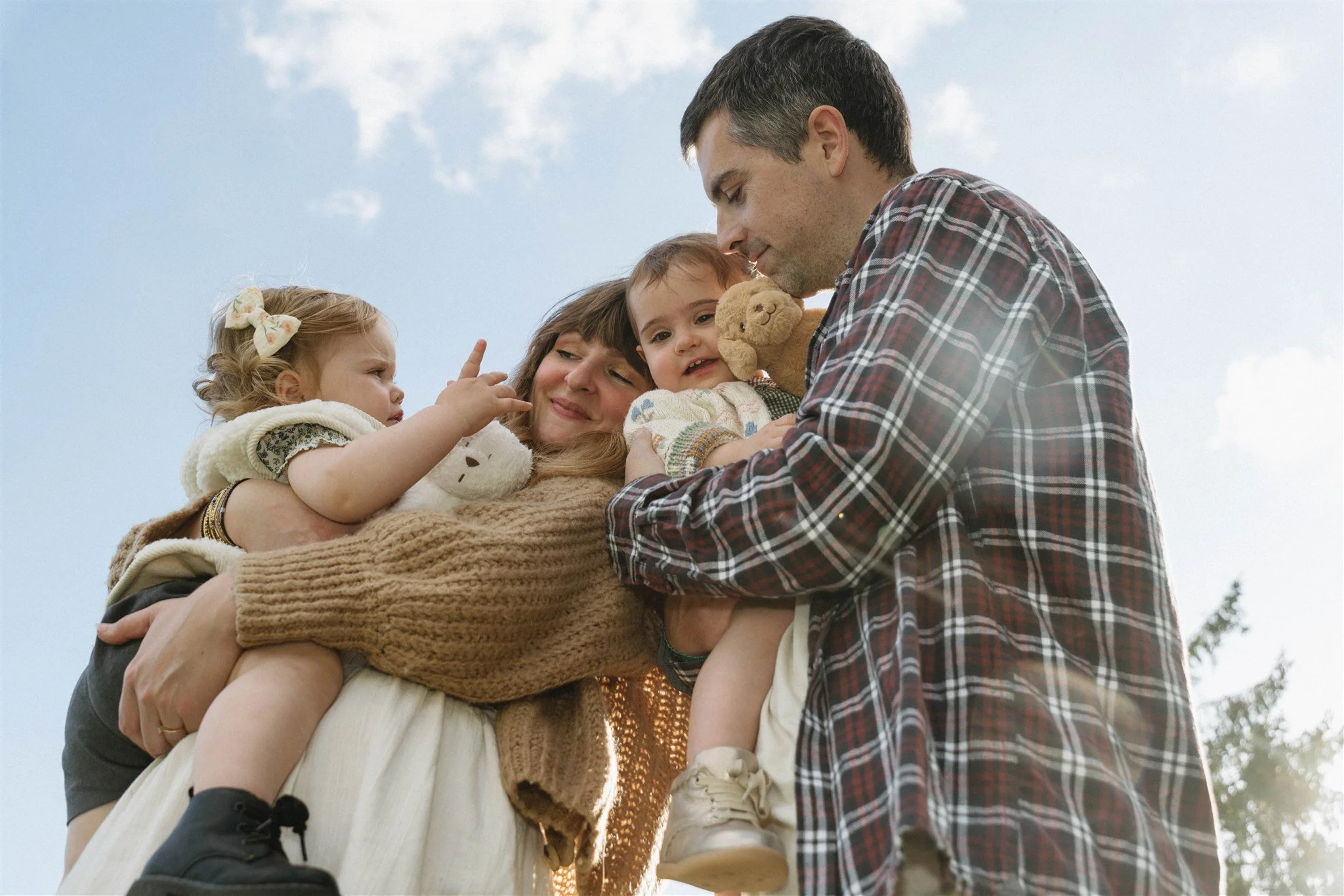 seance photo en famille a fouquenies a cote de Beauvais dans l oise
