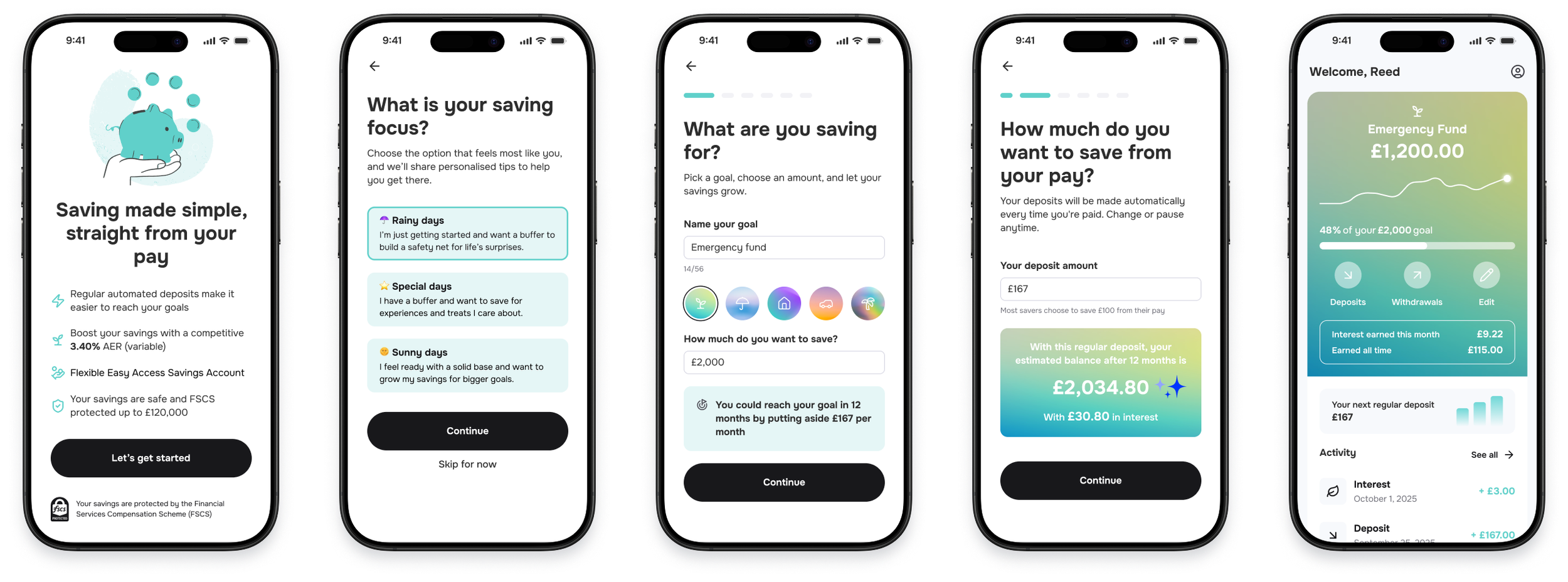 Sync Payroll Savings onboarding flow saving from pay
