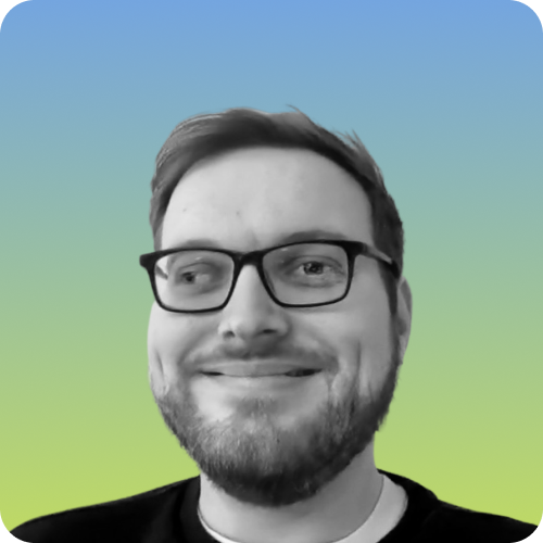 Oli Loades from the Sync team, smiling