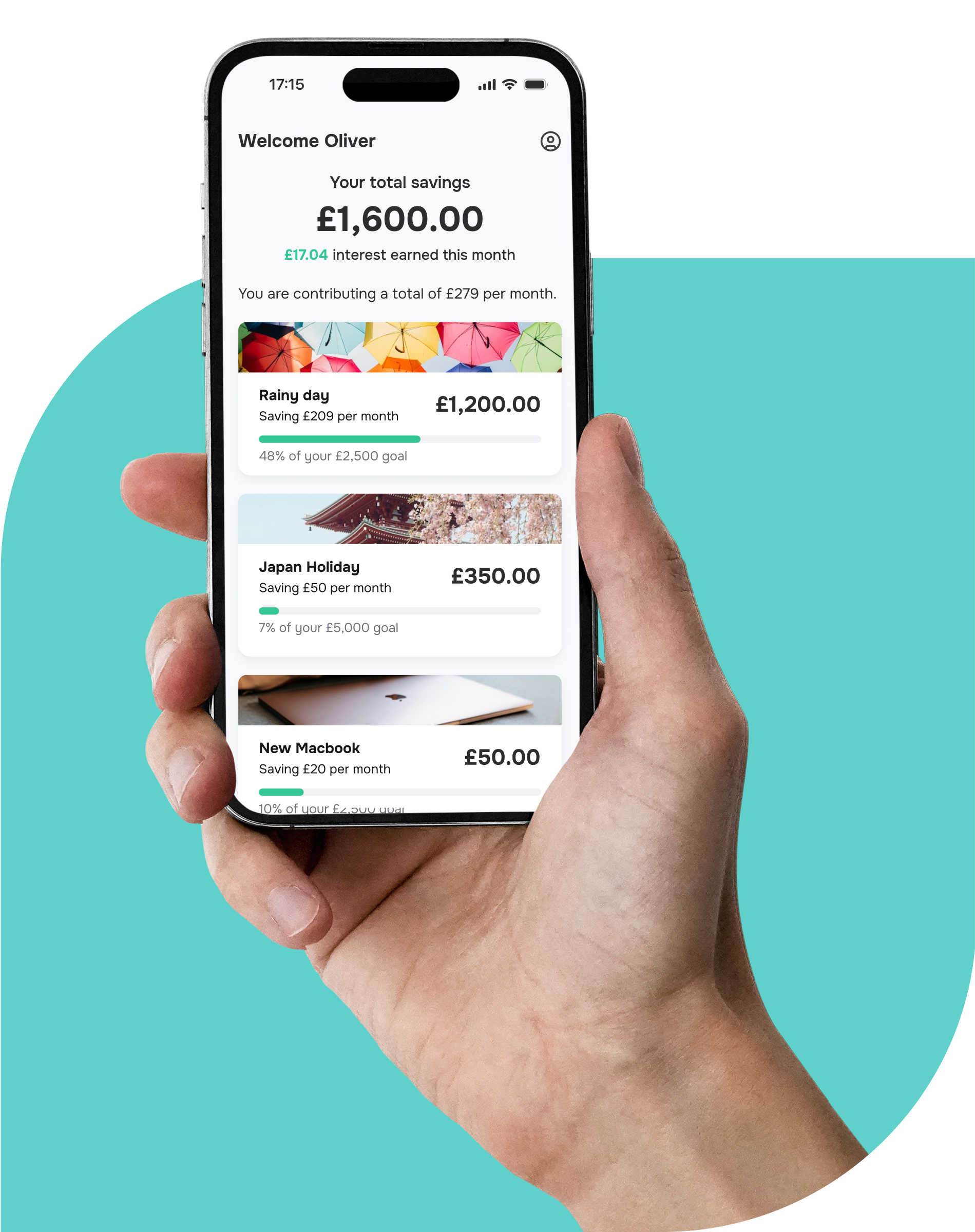 Sync Payroll Savings Dashboard of app