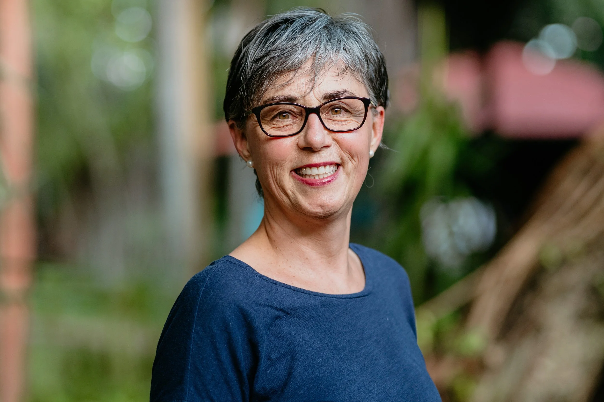 Stay-Mitarbeiterin Paola von Latin Link im Einsatz seit 1999 in Bogotá, Kolumbien.