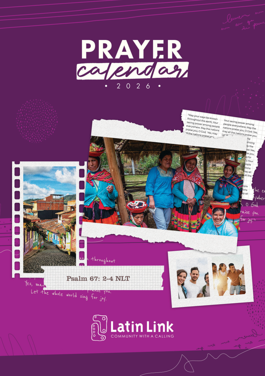 Coverbild vom Latin Link Gebetskalender 2026