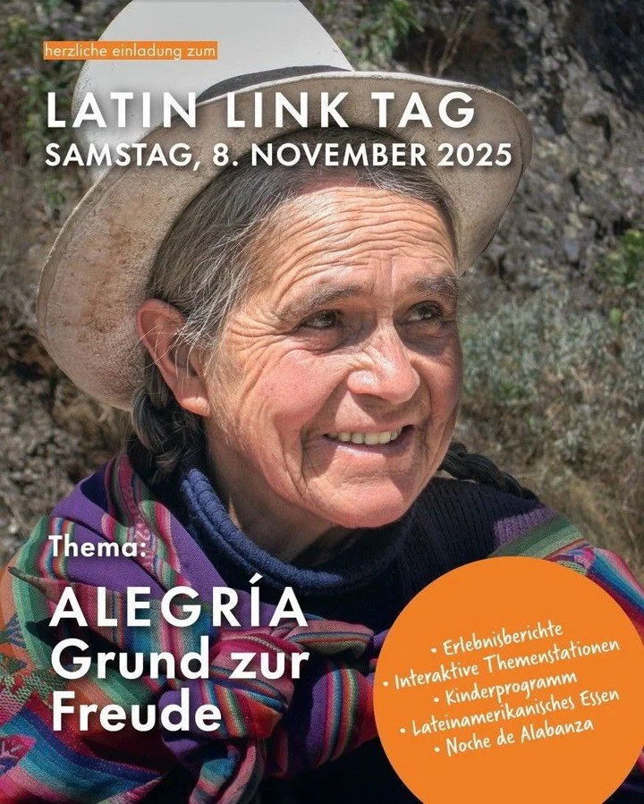 📅 Latin Link Tag
🗓 Samstag, 8. November 2025
📍 Winterthur

Hast du dich schon angemeldet? ✨
👉 Den Link zum Anmeldeformular findest du in unserer Bio (bio.site). 

#lateinamerika #s&uuml;damerika #gott #mission #latinlinkswitzerland #latinlinktag