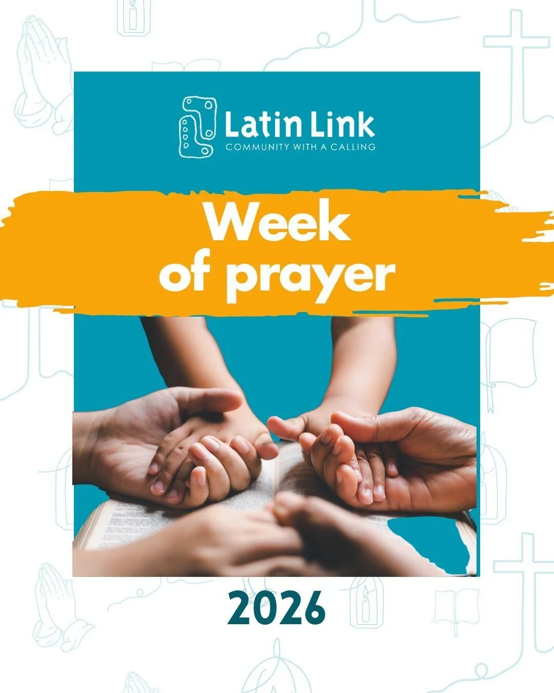 Es ist die internationale Gebetswoche von Latin Link! 🌍🙏 
🙌 Jeden Tag teilen wir verschiedene Gebetsanliegen unserer Teams. Heute ist die Schweiz dran! 🇨🇭

Bist du dabei? ✨ 

C'est la Semaine Internationale de Pri&egrave;re de Latin Link ! 🌍🙏 