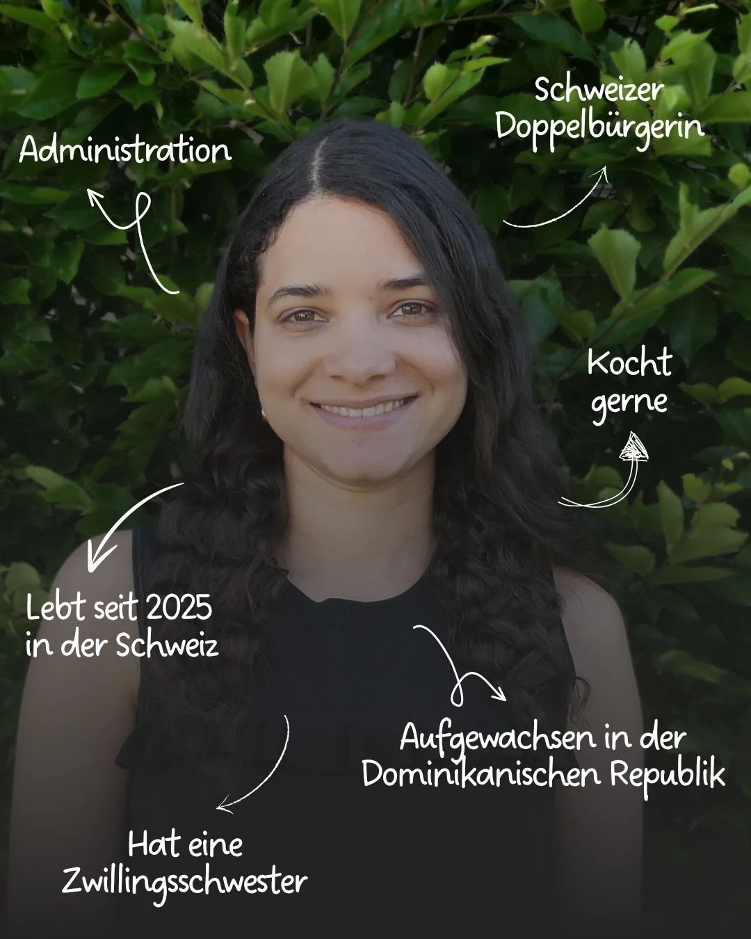 👋 Lerne das Team kennen | Fais connaissance avec l'&eacute;quipe 

🇩🇪 Im Mai durften wir Lucciana in unserem Schweizer B&uuml;ro begr&uuml;ssen. Sie unterst&uuml;tzt uns im Bereich Administration mit einem 20%-Pensum.

Wir freuen uns sehr, dass du