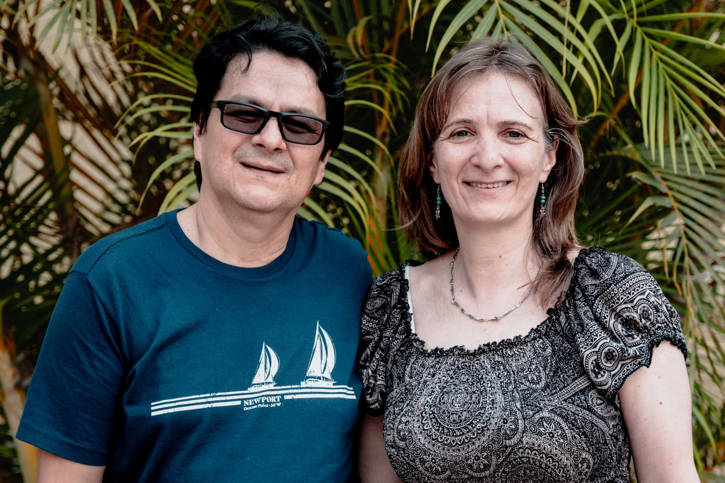 Stay-Mitarbeitende William und Nadia von Latin Link im Einsatz seit 2006 in Chía, Kolumbien.