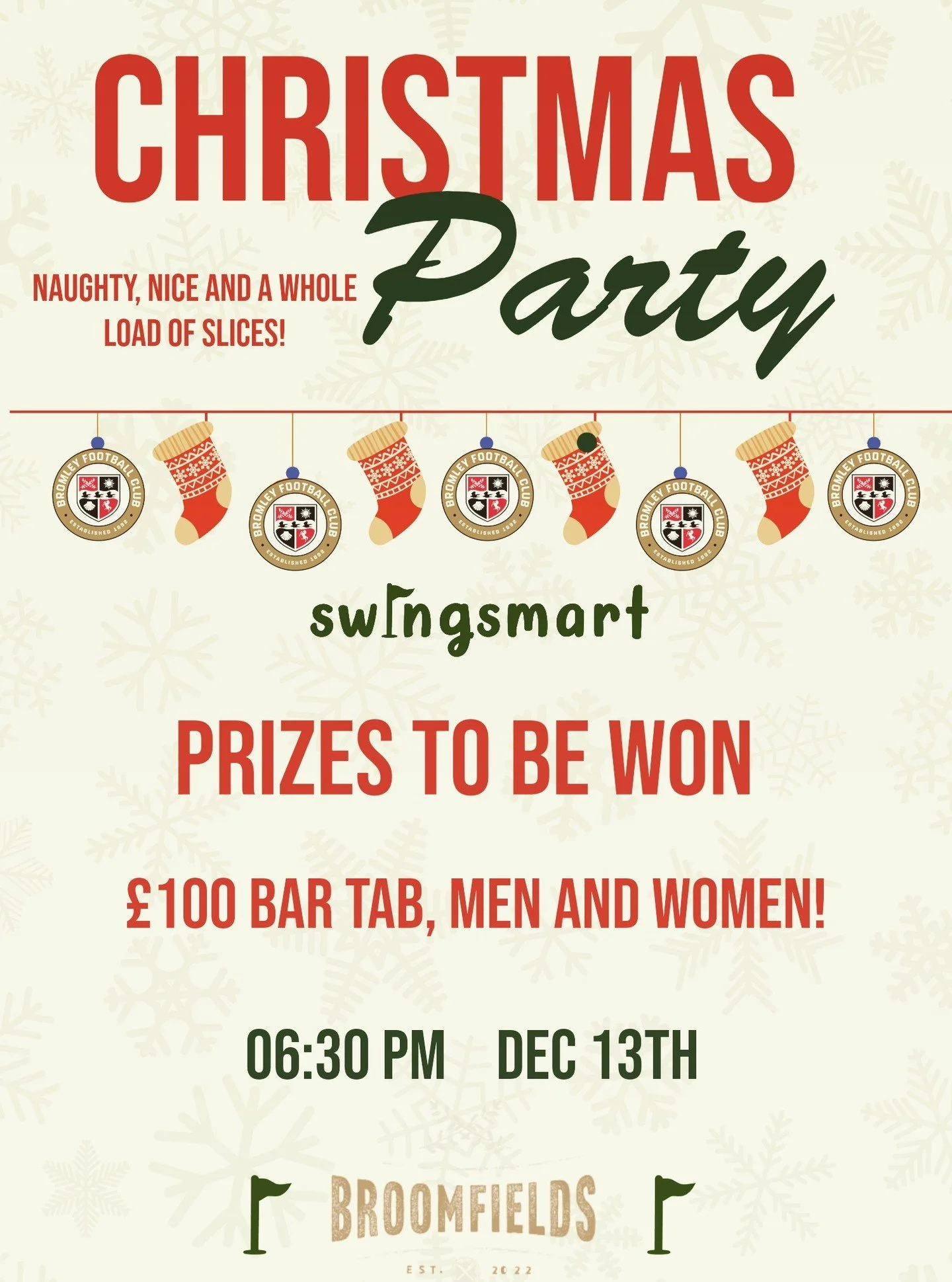 Naughty, nice and a wholeeeee lot of slices!

Who's sticking it close to the pin and who's hitting their's that far right that Rudolph can't even guide to the green?

#Beyondgolf