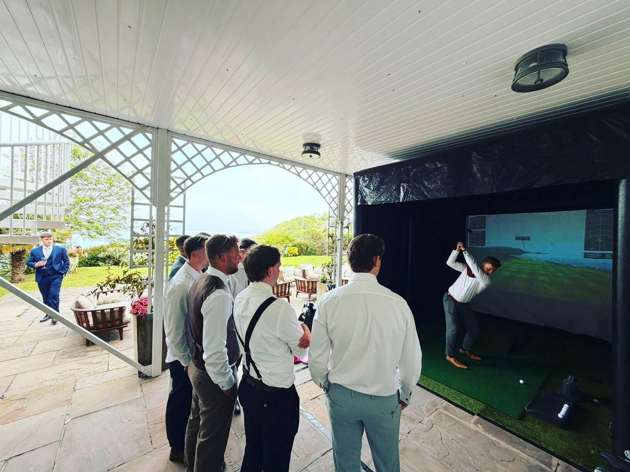 Two weddings. One week. ⛳💍

From @stivesharbourhotel to the @boconnocweddings, there was some pretty healthy competition!

Drinks flowing, competitive guests, and somehow everyone ending up taking &ldquo;one last shot&rdquo; by the end of the night.
