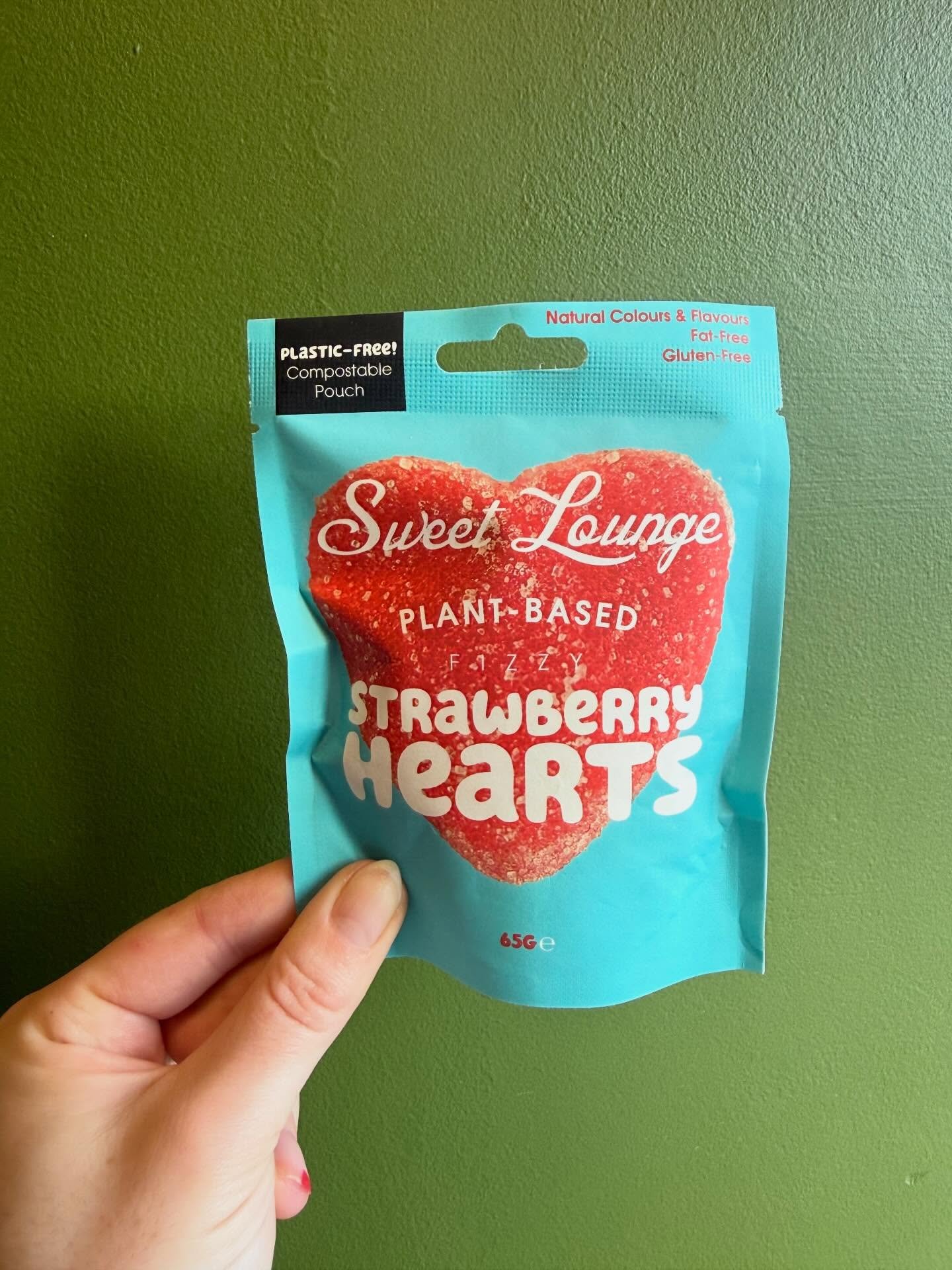 new snacks have arrived!! 🛒

If you&rsquo;re not a fan a savoury, and have a sweet tooth we got you with this vegan strawberry hearts &hearts;️🍓