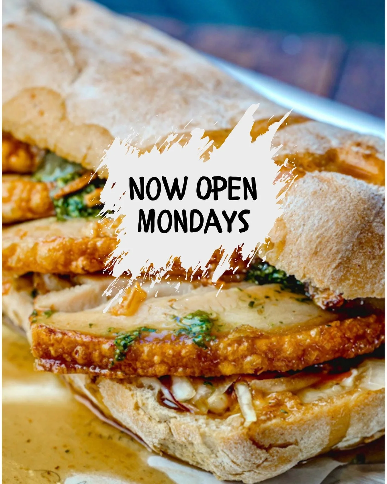 Don&rsquo;t forget we are open Mondays in case you need a roast pork roll fix to get you through the day!!

#plymouthfoodie #itswhatsforlunch #bowdeli