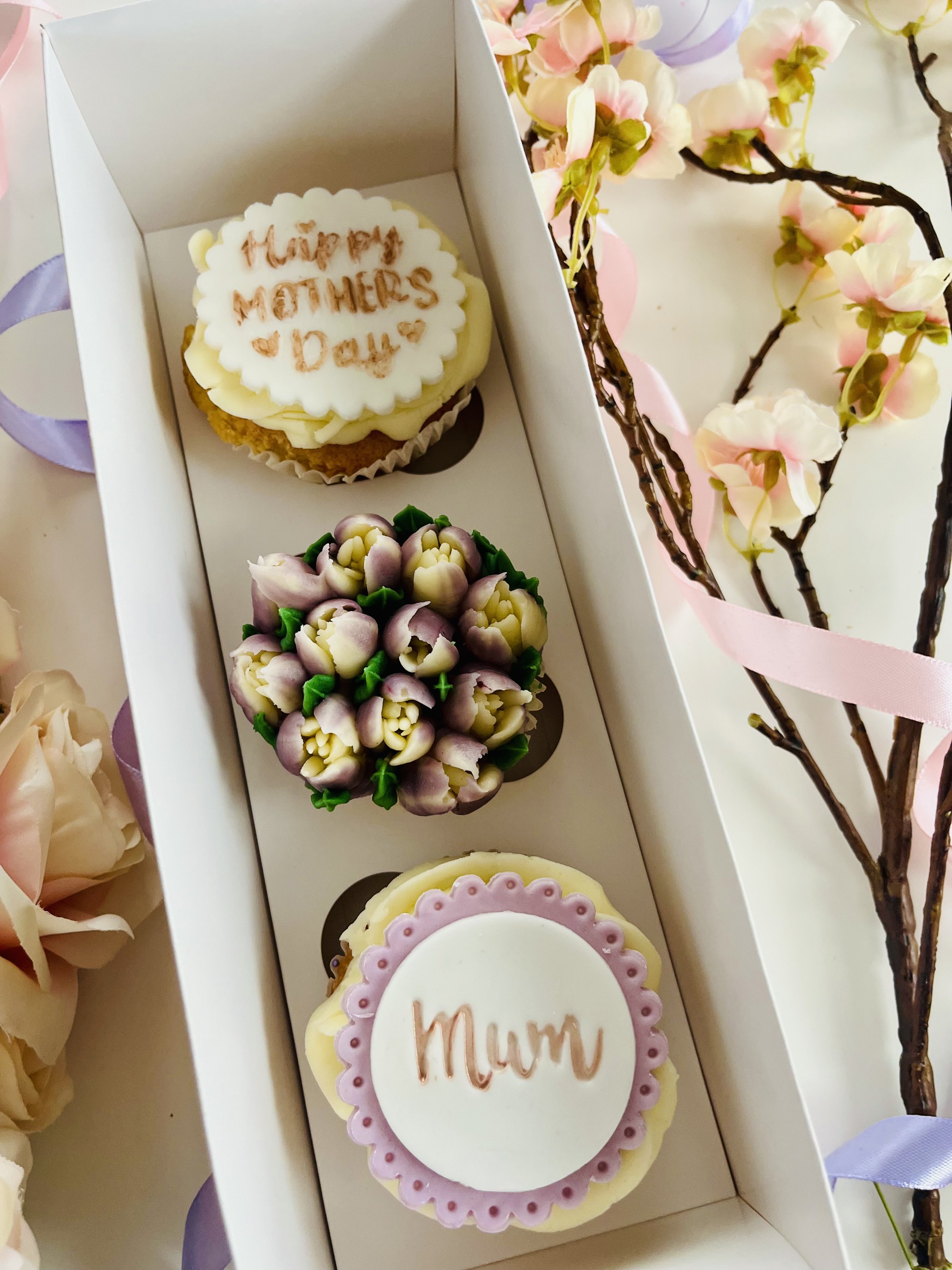 Mother’s Day Cupcakes - Box of 3