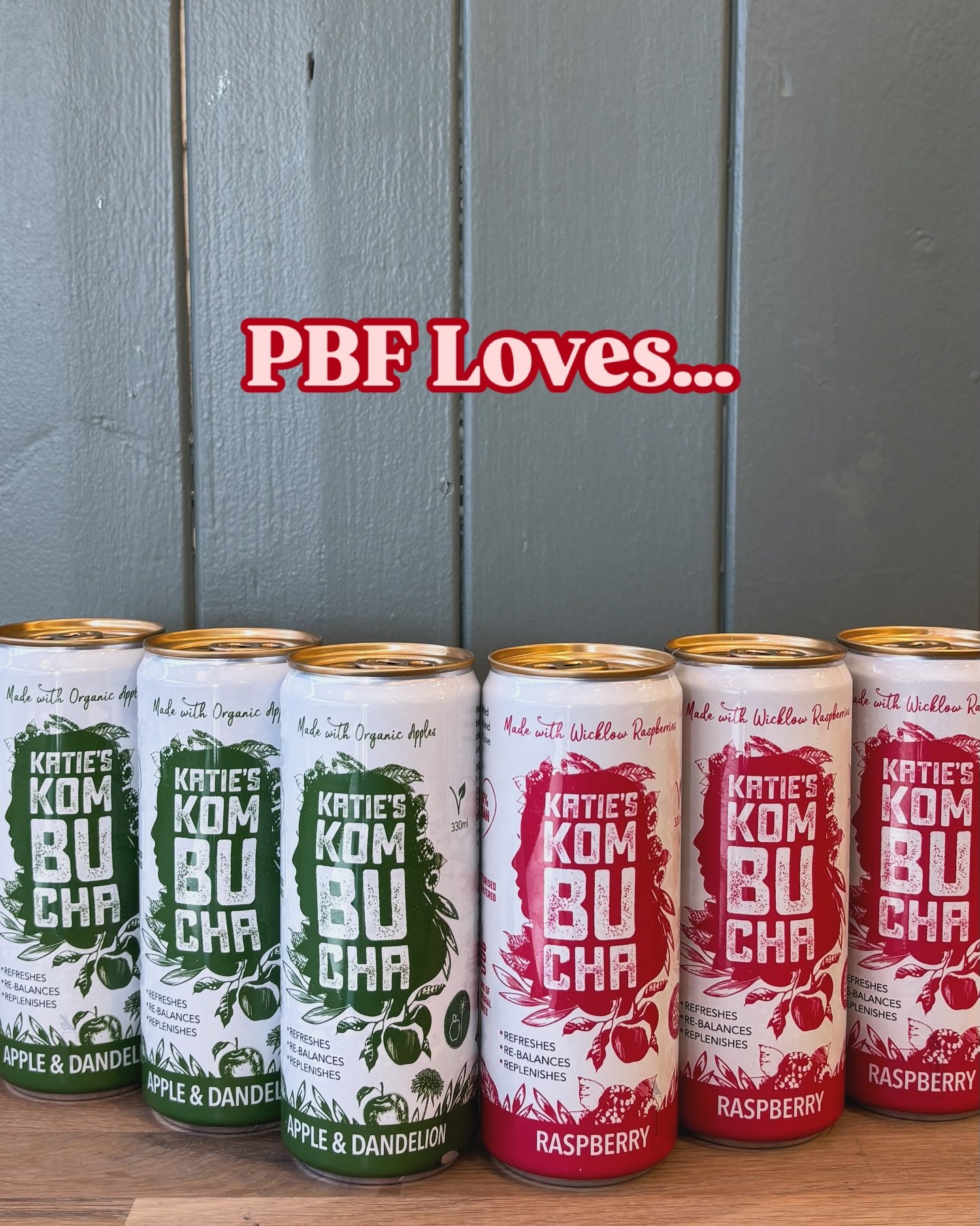 &hearts;️PBF Loves: Katie&rsquo;s Kombucha 🌟
Small batch, Irish-made, and bursting with natural goodness &ndash; @katiekombucha is this week&rsquo;s star in The Gorgeous Grocery. 🛒✨

Not only is it packed with flavour (choose from delicious raspber