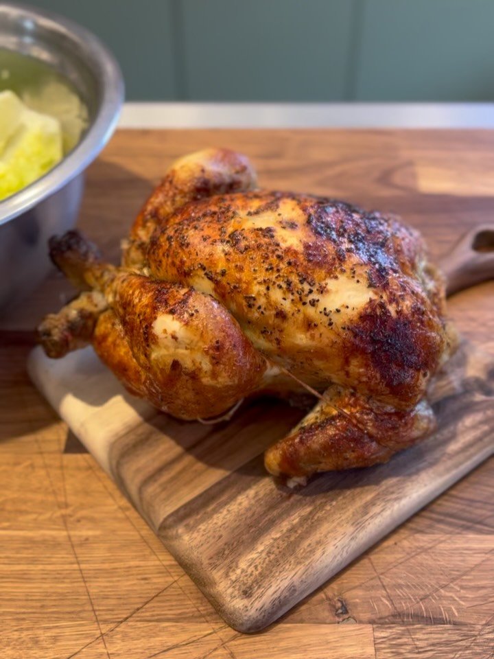 Cold weekend incoming ❄️

Let us make it easy.

Stock up on our slow-roasted, free-range rotisserie chicken, succulent porchetta, crispy golden roasties and all your favourite signature salads and sides.

Real food, cooked properly, ready to bring ho