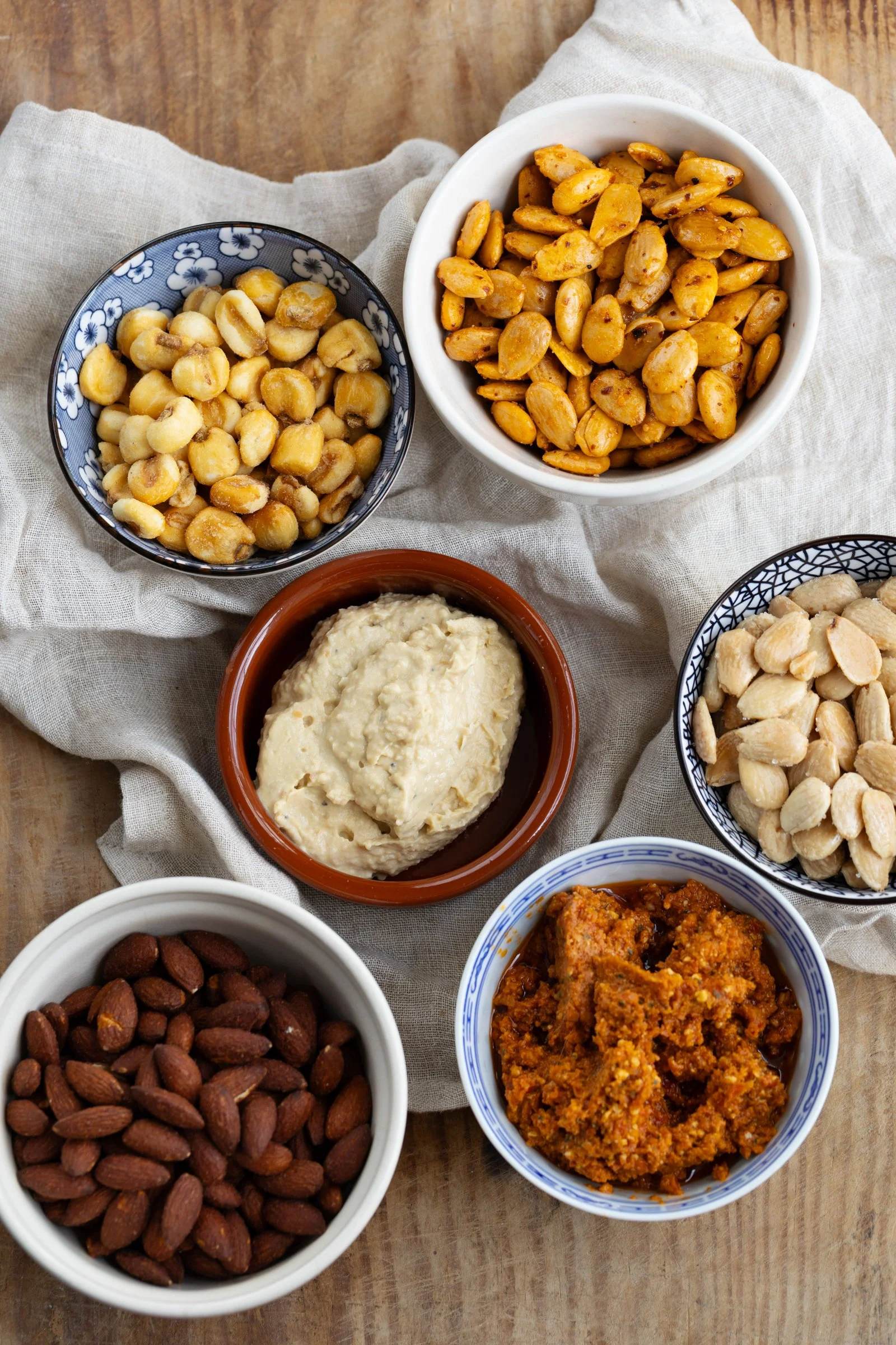 Mixed Nuts: A simple, savoury nibble to put out as guests arrive.