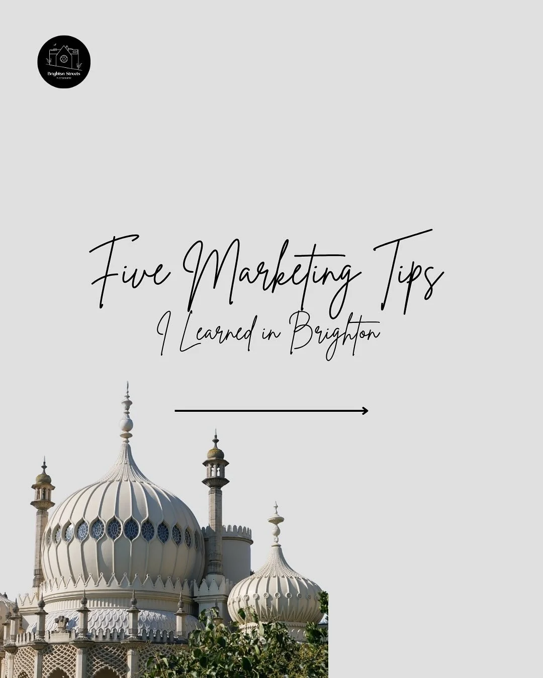5 marketing tips I learnt in Brighton 🔥🇬🇧

What has Brighton taught you? 

#brighton #brightonstreets #marketing #brightonbeach #brightonandhove #marketing #creative #creativemarketing #brightonalife #digitalmarketing #marketingtips #marketingtips