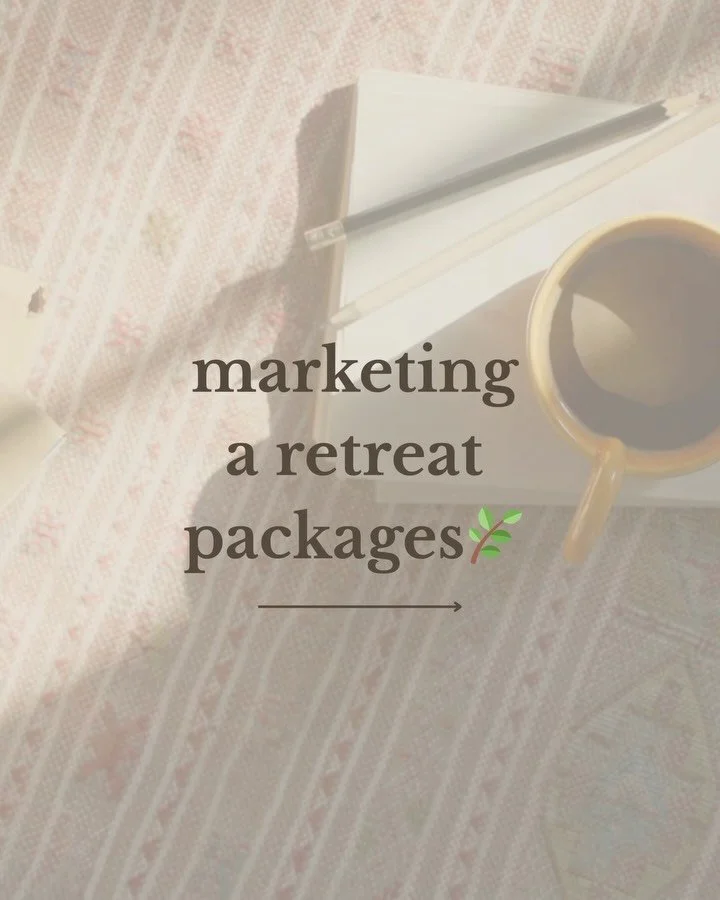 Retreat Hosts ~ This One&rsquo;s For You ✨

One of the key services I offer is dedicated marketing support for those in the retreat industry. I&rsquo;ve worked with many retreat hosts, from first-timers to seasoned facilitators, helping them fill the