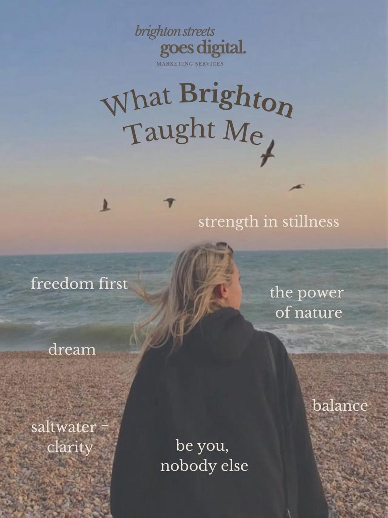 Are places the best teachers? 💭

Do any of these resonate with you? Let me know in the comments ✨👇🏼

#brighton #brightonbeach