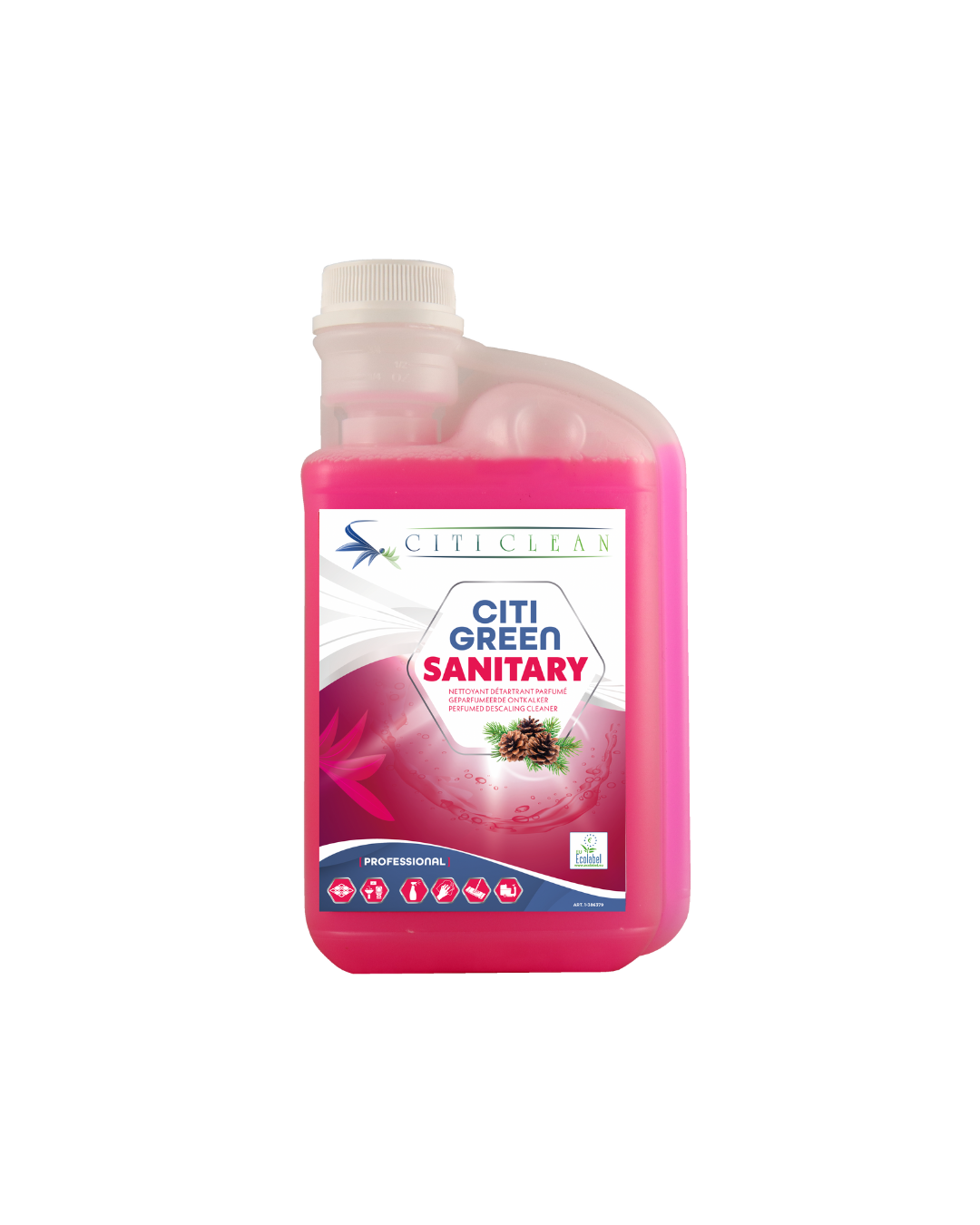 CITI GREEN Sanitary 1L certifié EU Ecolabel