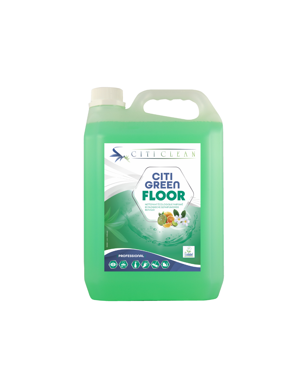 CITI GREEN Floor 5L certifié EU Ecolabel