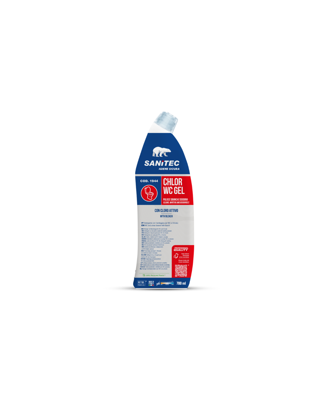 CHLOR WC GEL 700 ML