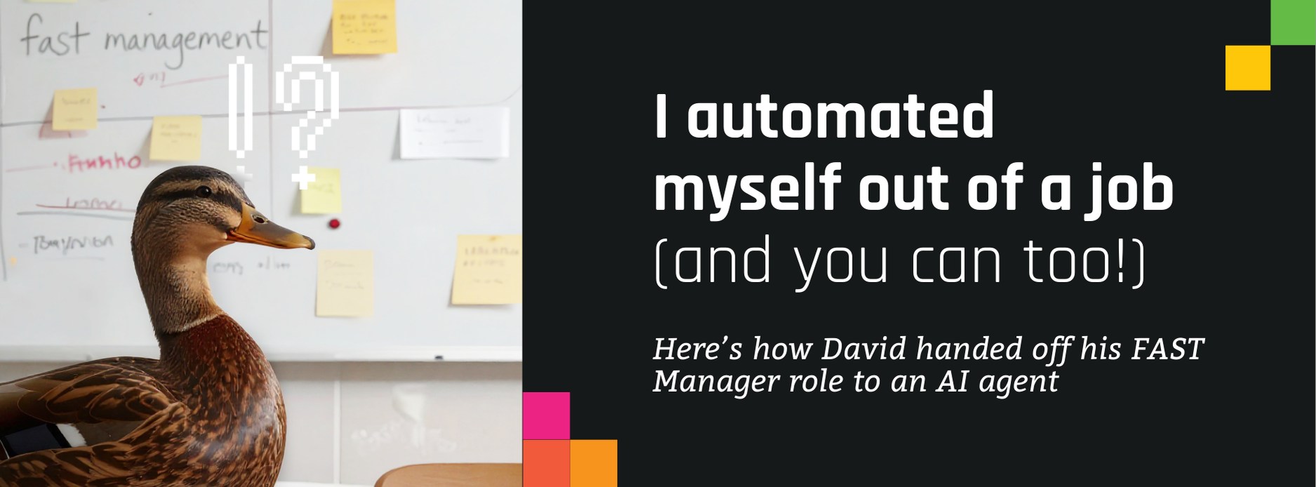 I automated myself out of a job (and you can too!)