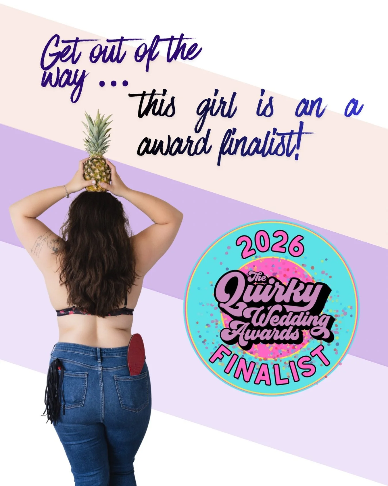 &hellip; and for two categories! 🥰
Can&rsquo;t put into words how blessed I feel. Sharing the stage with so many great names in the industry too ✨🥹🫶🏼🌙💫

Biggest thank you to the event organisers and the community @quirky.weddings for giving a s