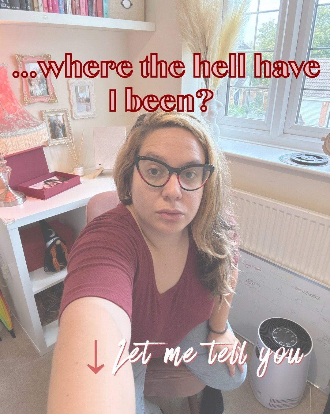 Why I disappeared (from Insta) for two months:⁠
⁠
- 2nd Slide - For my witches: I&rsquo;m an Aries ☀️ Gemini 🌠 Leo 🌙, nice to meet you and welcome to the coven 📸⁠
Accepting my hypersensitivity and sense of justice by owning my female rage. ⁠
- 3rd