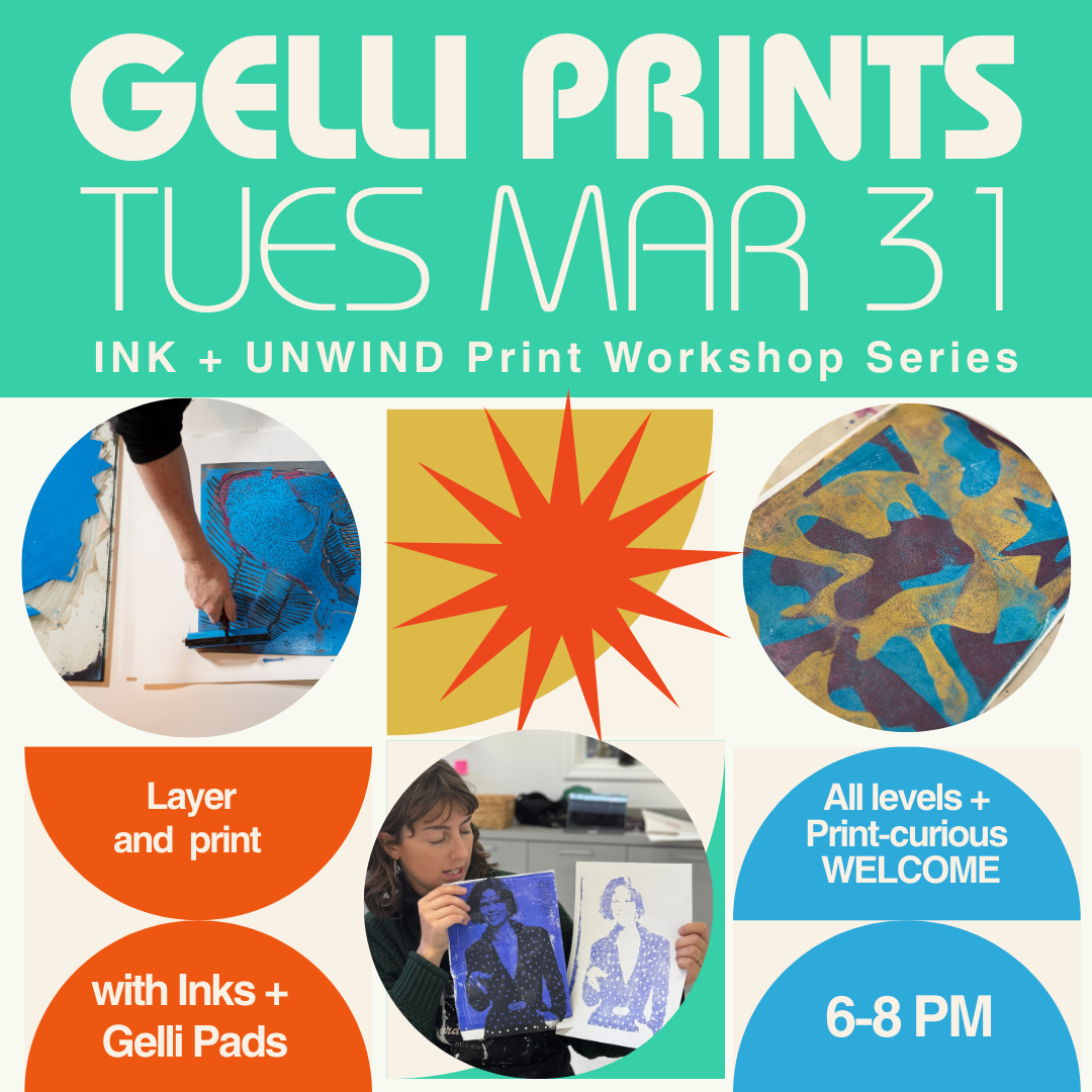 Ink+Unwind: Gelli Prints