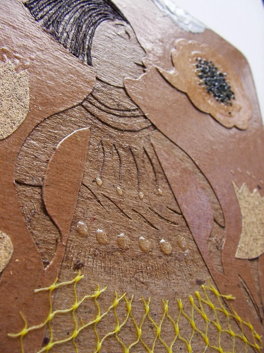 Flower Girl Collagraph Plate (Detail).jpg