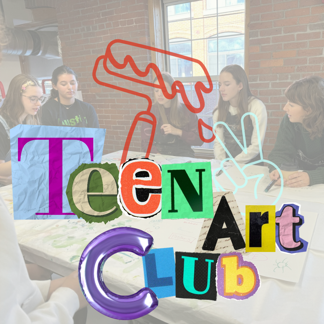 Teen Art Club | 14+ | Wed  3:30-5:00 | Oct 7- Nov 18