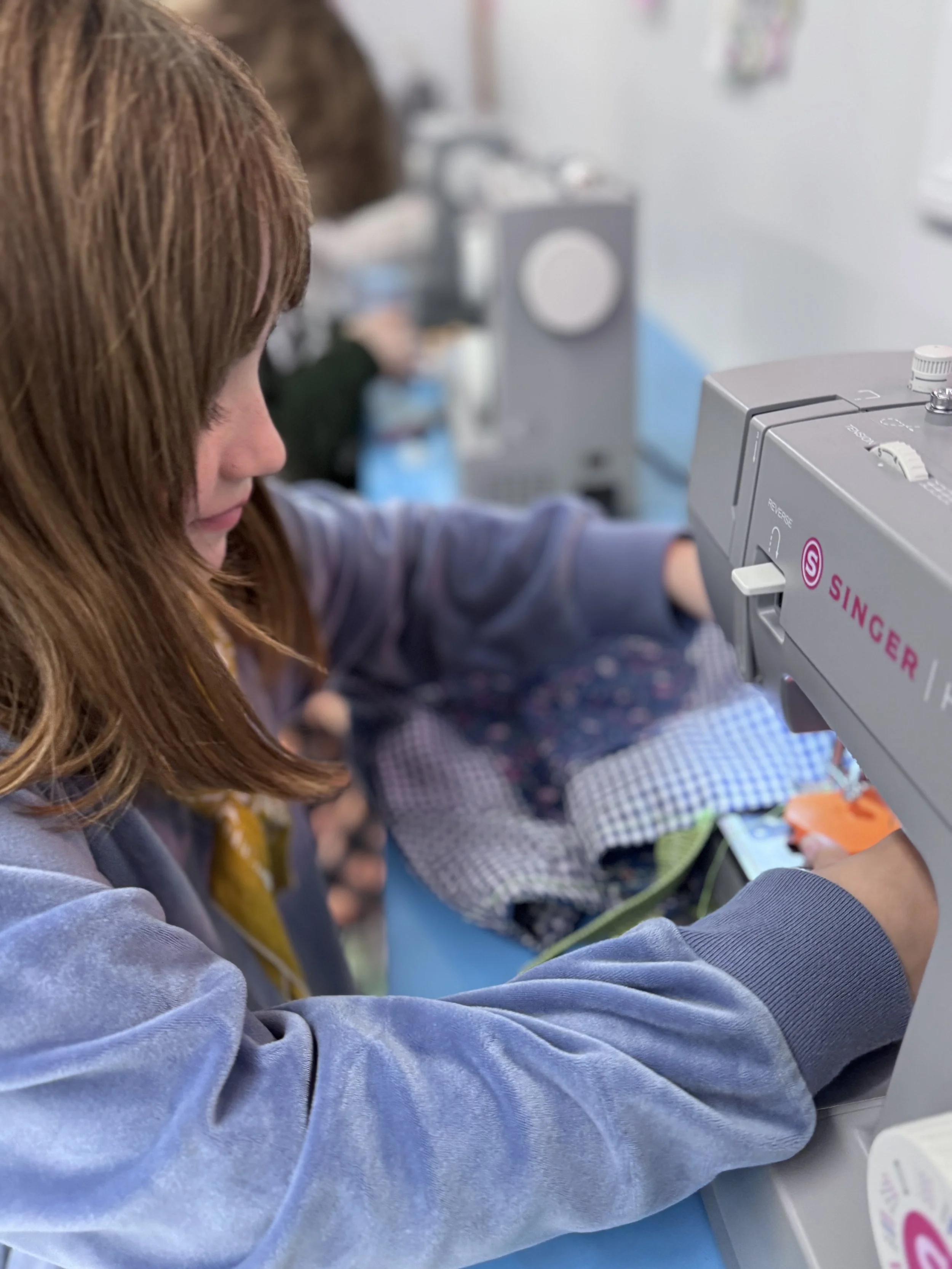 Sew Cool | Ages 8-12 | Wednesdays 4-5:30 | Oct 7-  Nov 18