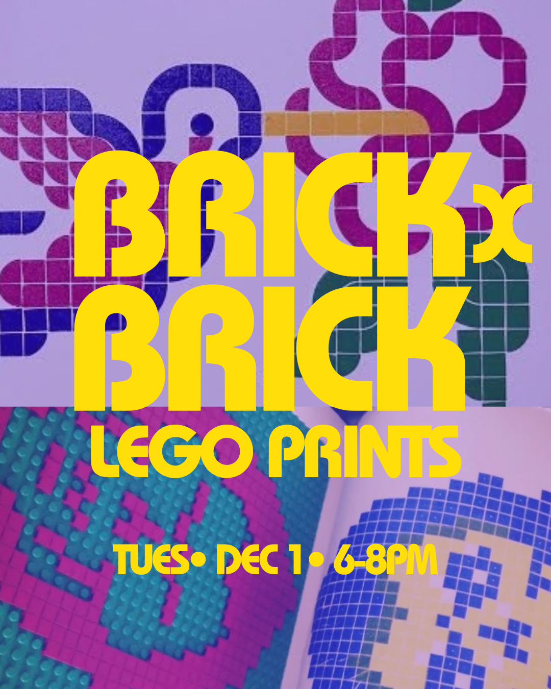 Ink+Unwind Week 5: Brick by Brick | Tues DEC 1 | 6-8pm