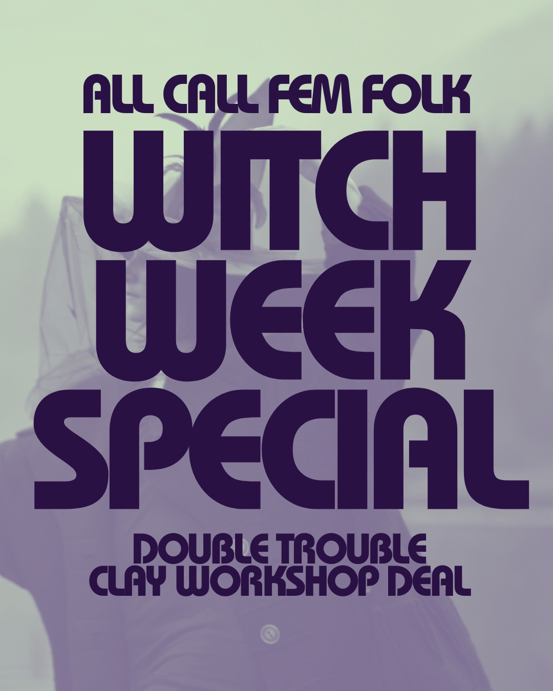Witch Week Special Discount | Boobie Pots + Viva La Vulva | Oct 25+30th