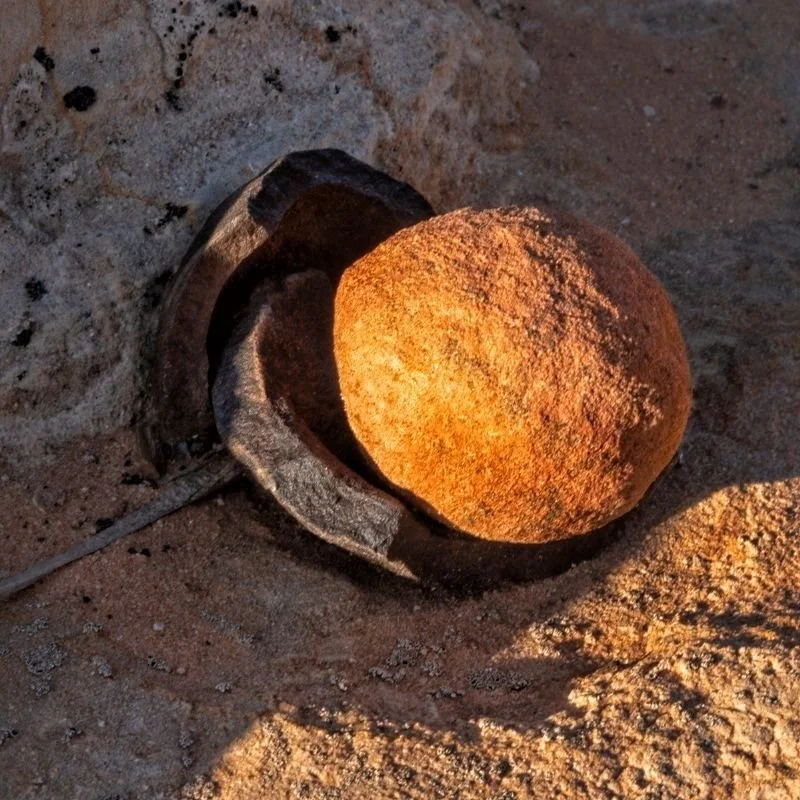 Moqui Marble Einzelstein – authentischer Eisenstein aus Utah, Herkunft und Echtheit