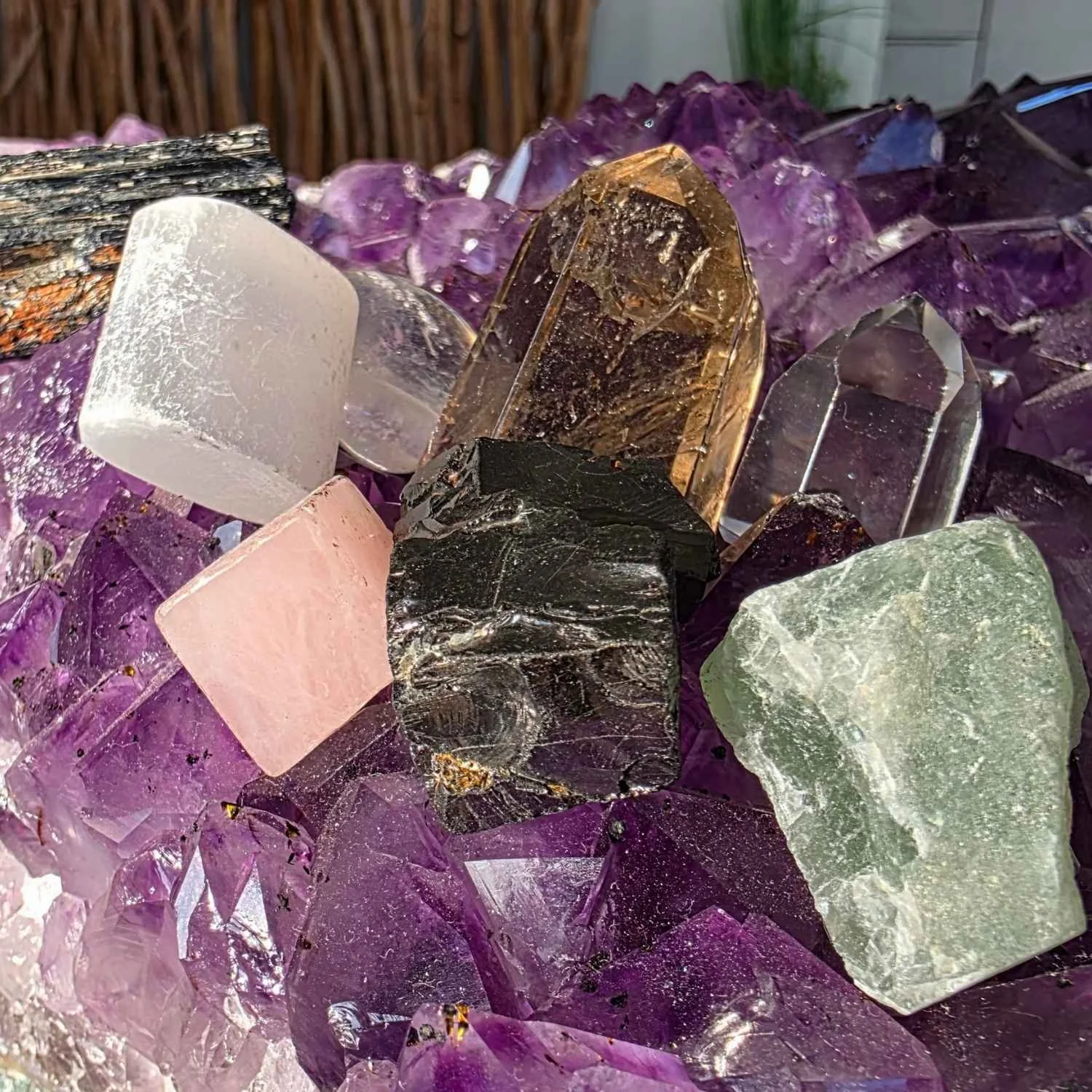 EMF-Schutzsäckchen für E-Auto „Prana Shield Drive" - PRANA Edelsteine – Handgefertigter Edelsteinschmuck