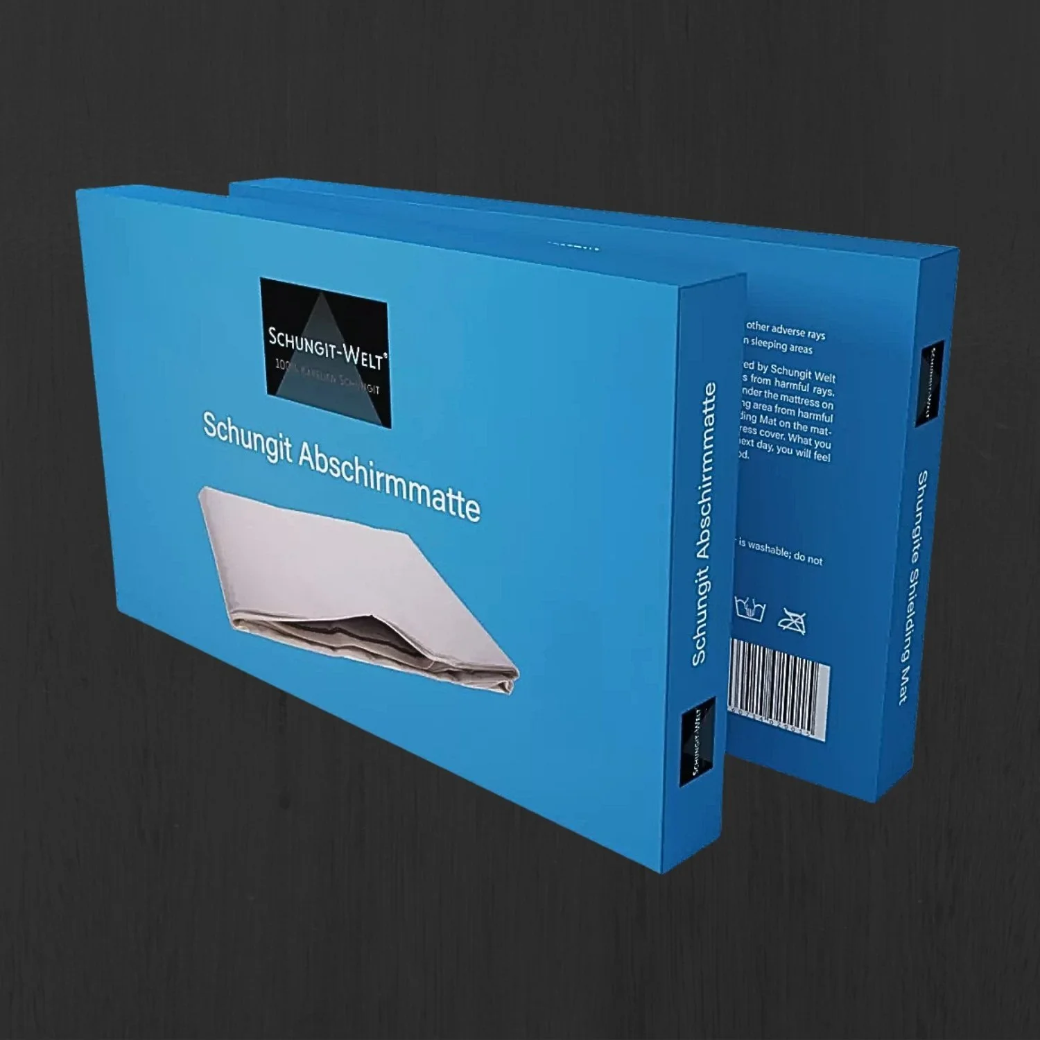 Schungit Matratzenunterlage für Schlafzimmer und Elektrosmogschutz