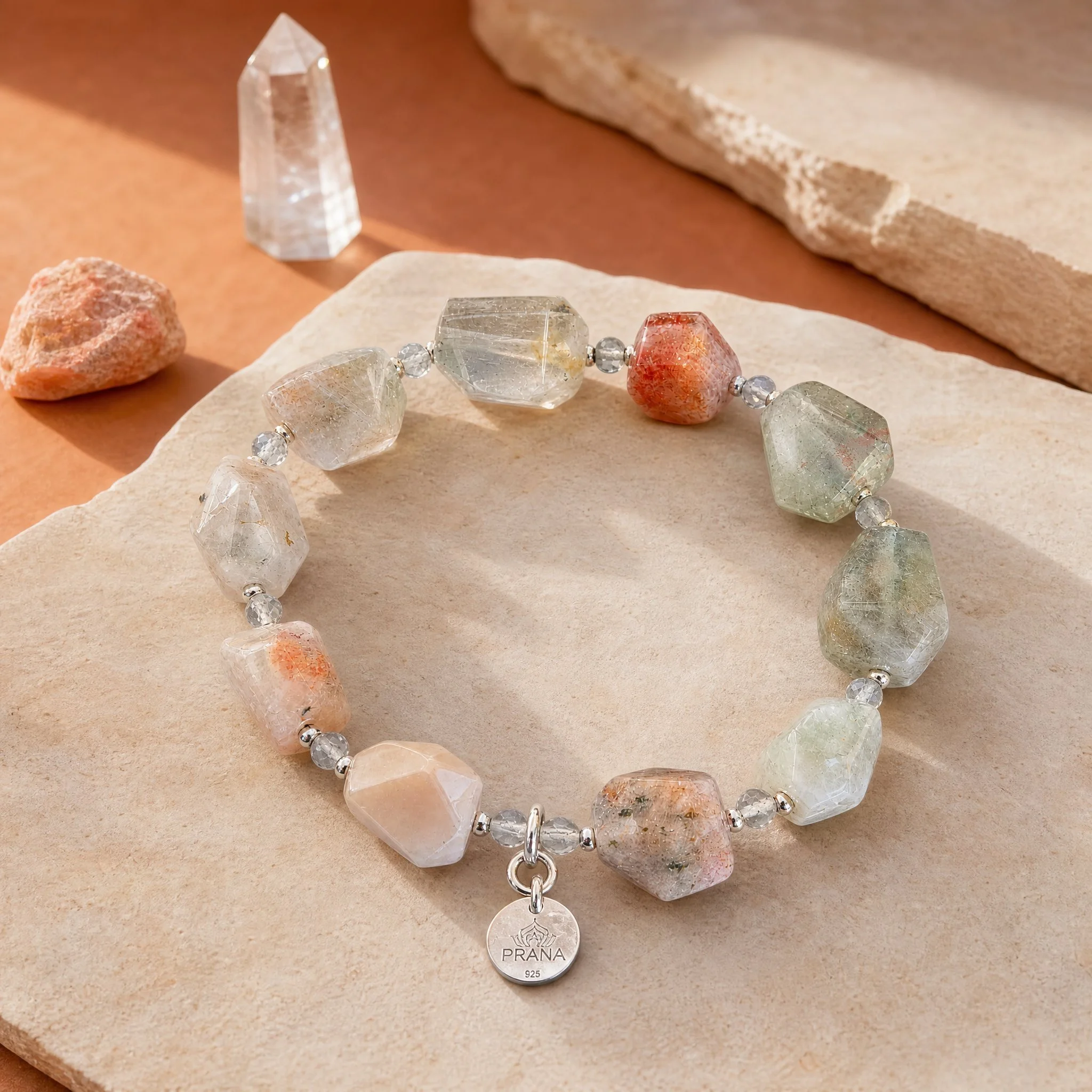 SIENNA - Sonnenstein Armband Lebensfreude & Intuition - PRANA Edelsteine – Handgefertigter Edelsteinschmuck