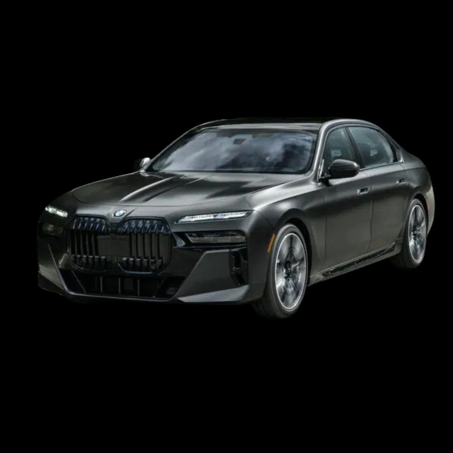 BMW i7– Elektrosmog im Innenraum, EMF-Analyse PRANA Edelsteine