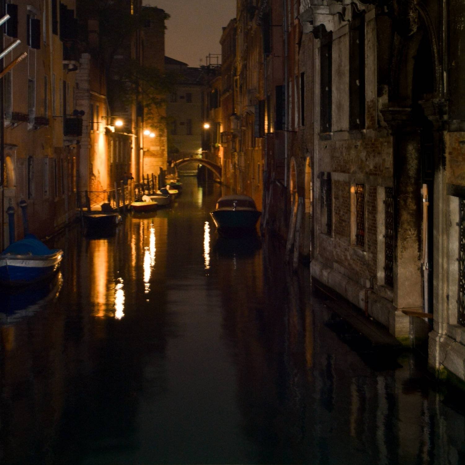 Venedig bei Nacht Venezianische Kollektion mit Muranoglas