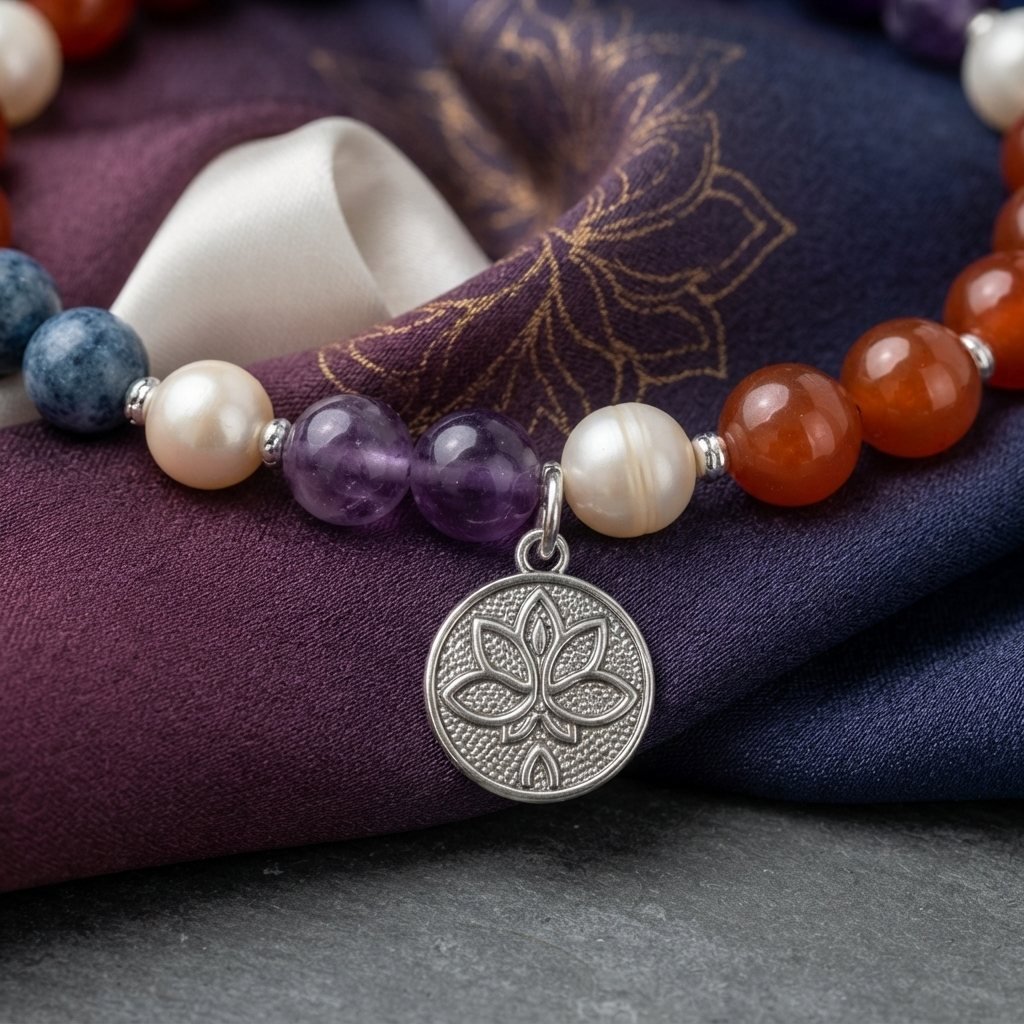 CHAKRÉA - Chakra Armband– Armband der Energie & Balance - PRANA Edelsteine – Handgefertigter Edelsteinschmuck
