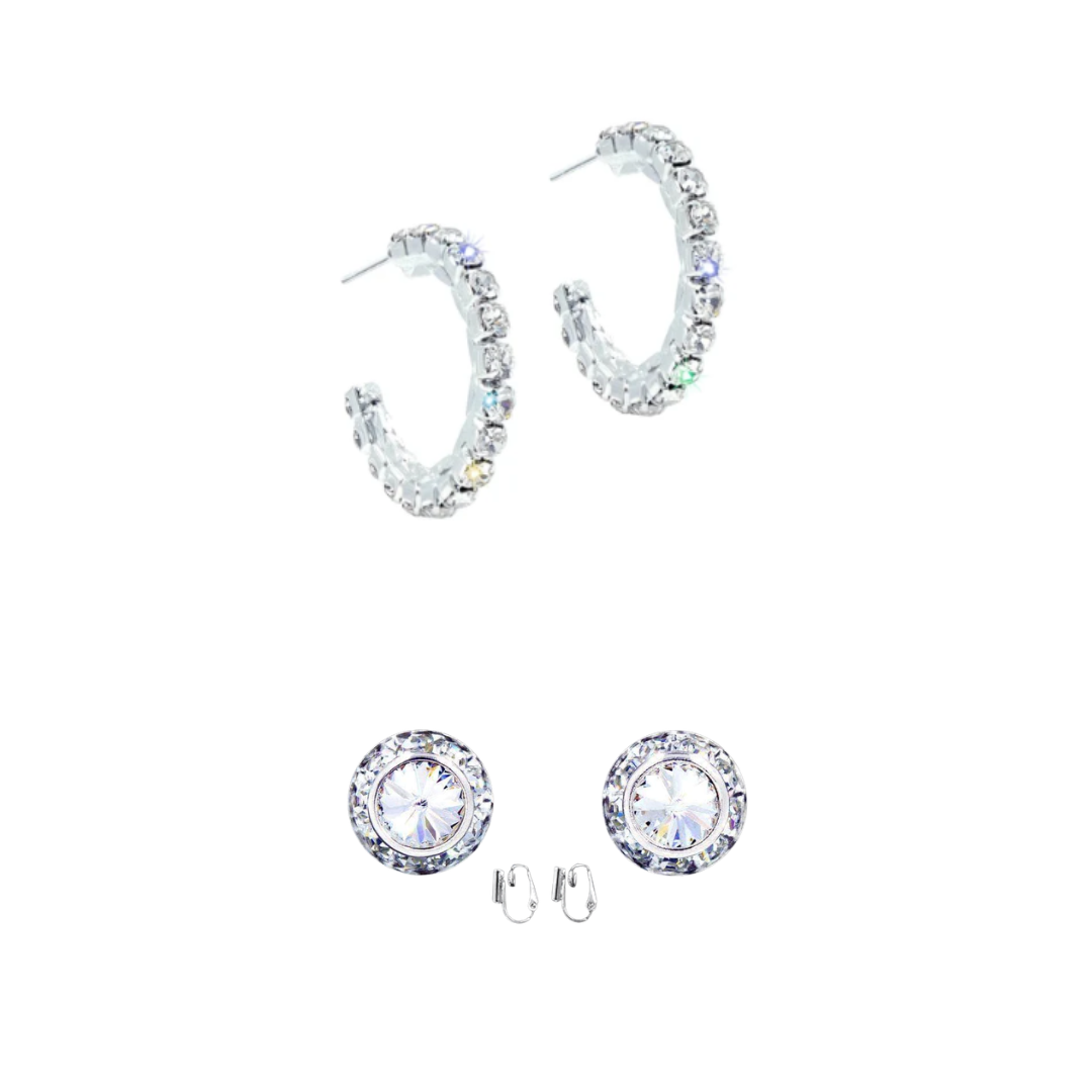 Company Teams Earrings - Hoops & Studs