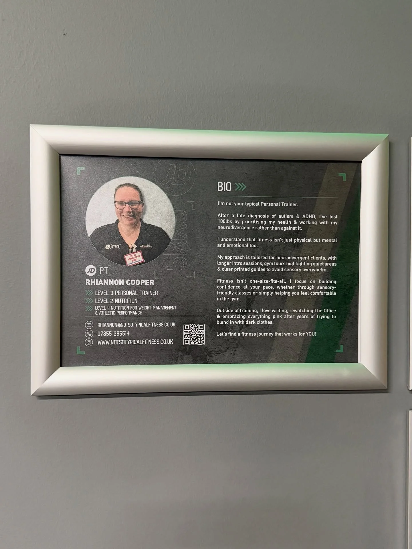 For all the trolls who can&rsquo;t believe I&rsquo;m actually a personal trainer; this is my gym profile. 

It&rsquo;s ok to be fat and in the gym. It&rsquo;s ok to have a different approach to health and fitness. It&rsquo;s actually ok to not have w