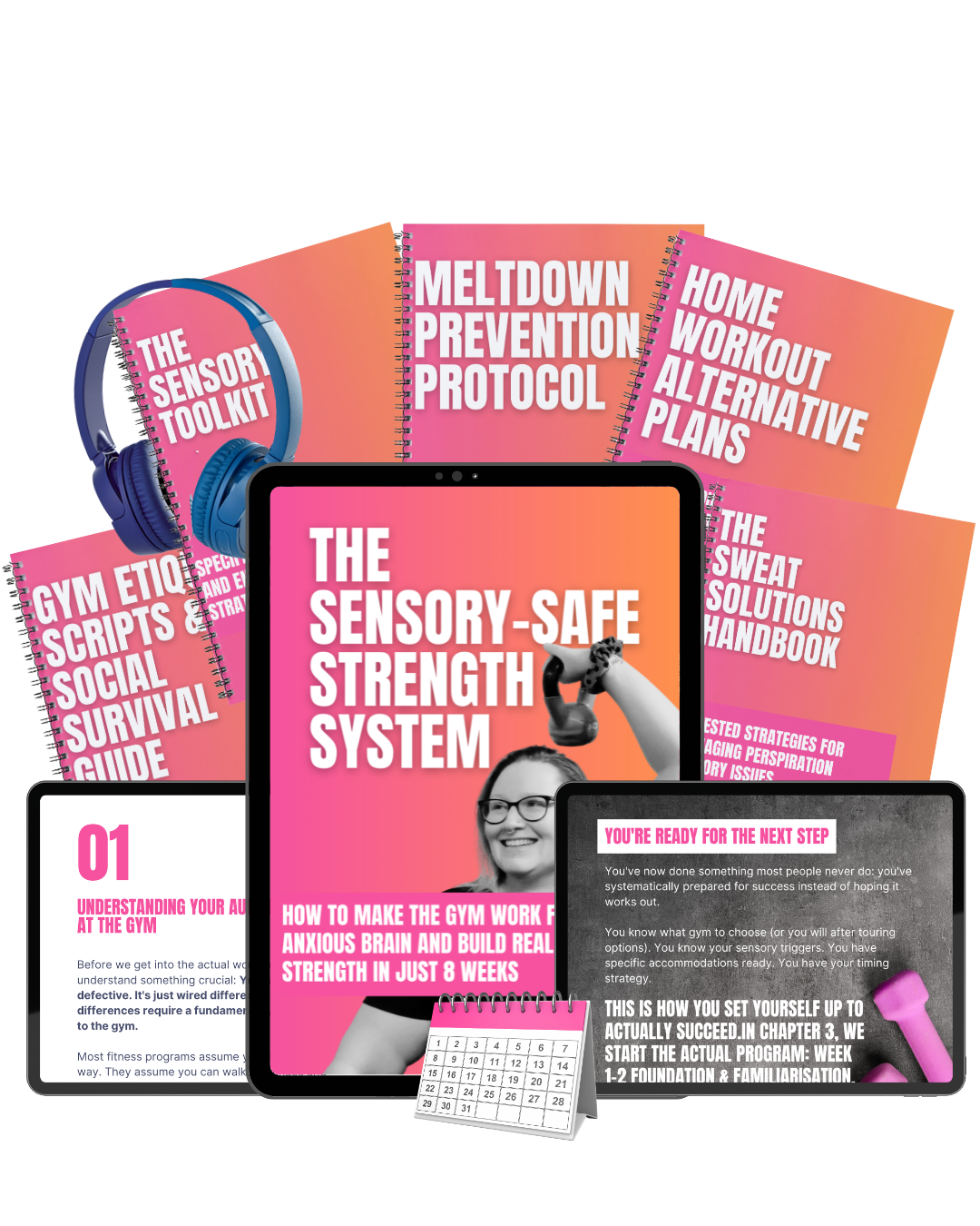 Image of the sensory safe strength system