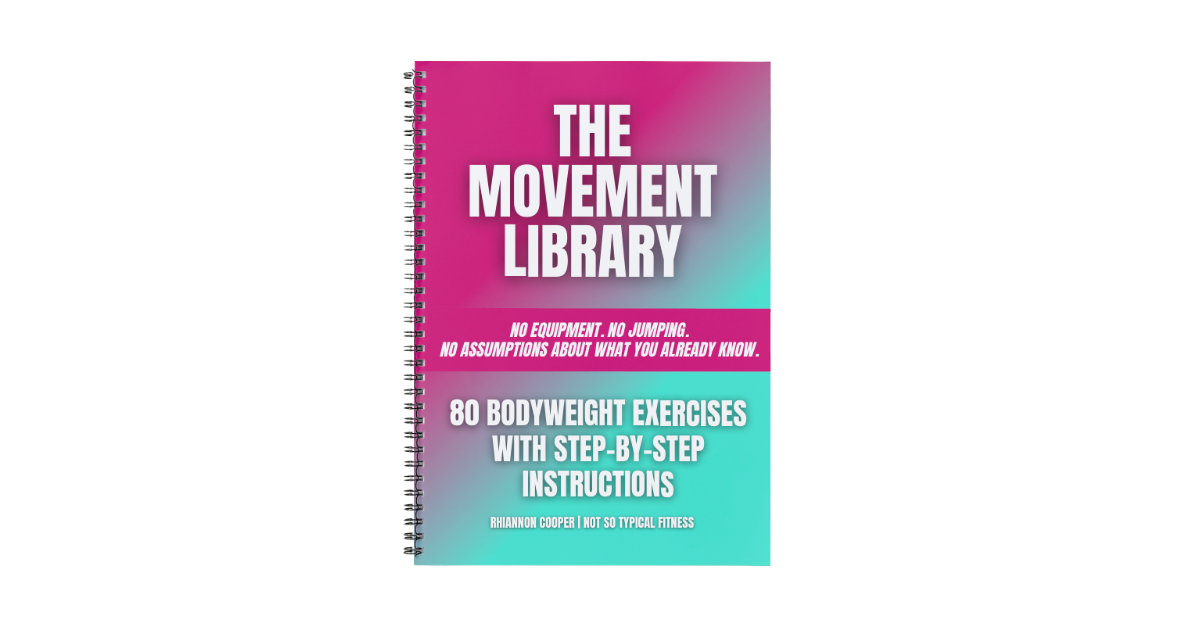 A mock up of the movement library which is 80n body weight exercises with step by step instructions - it is £9