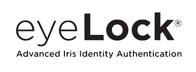 EyeLock logo with the text 'Advanced Iris Identity Authentication' underneath.