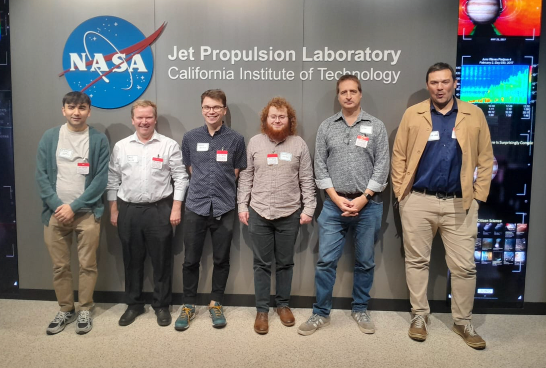 CosmoCube Team Visits NASA JPL for Mission Development Talks