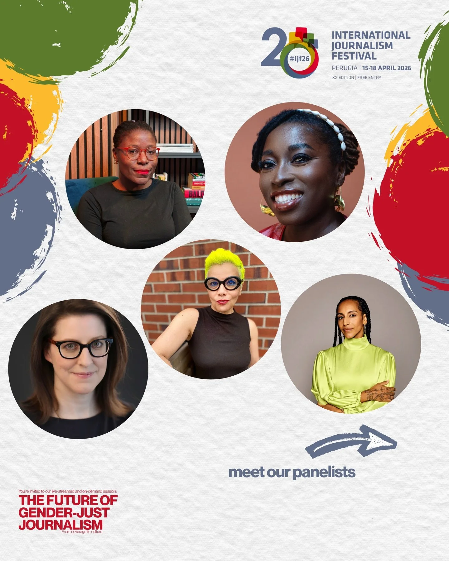 Meet our panelists! 

We&rsquo;re bringing together journalists, editors, and thinkers working across storytelling, investigation, and feminist analysis to explore:

What does gender-just journalism look like in practice?

Join us at the Internationa