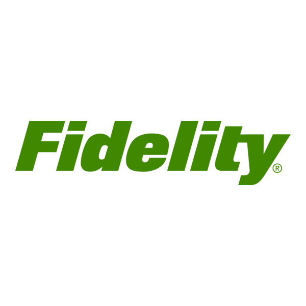 The Fidelity logo in green text on a white background.