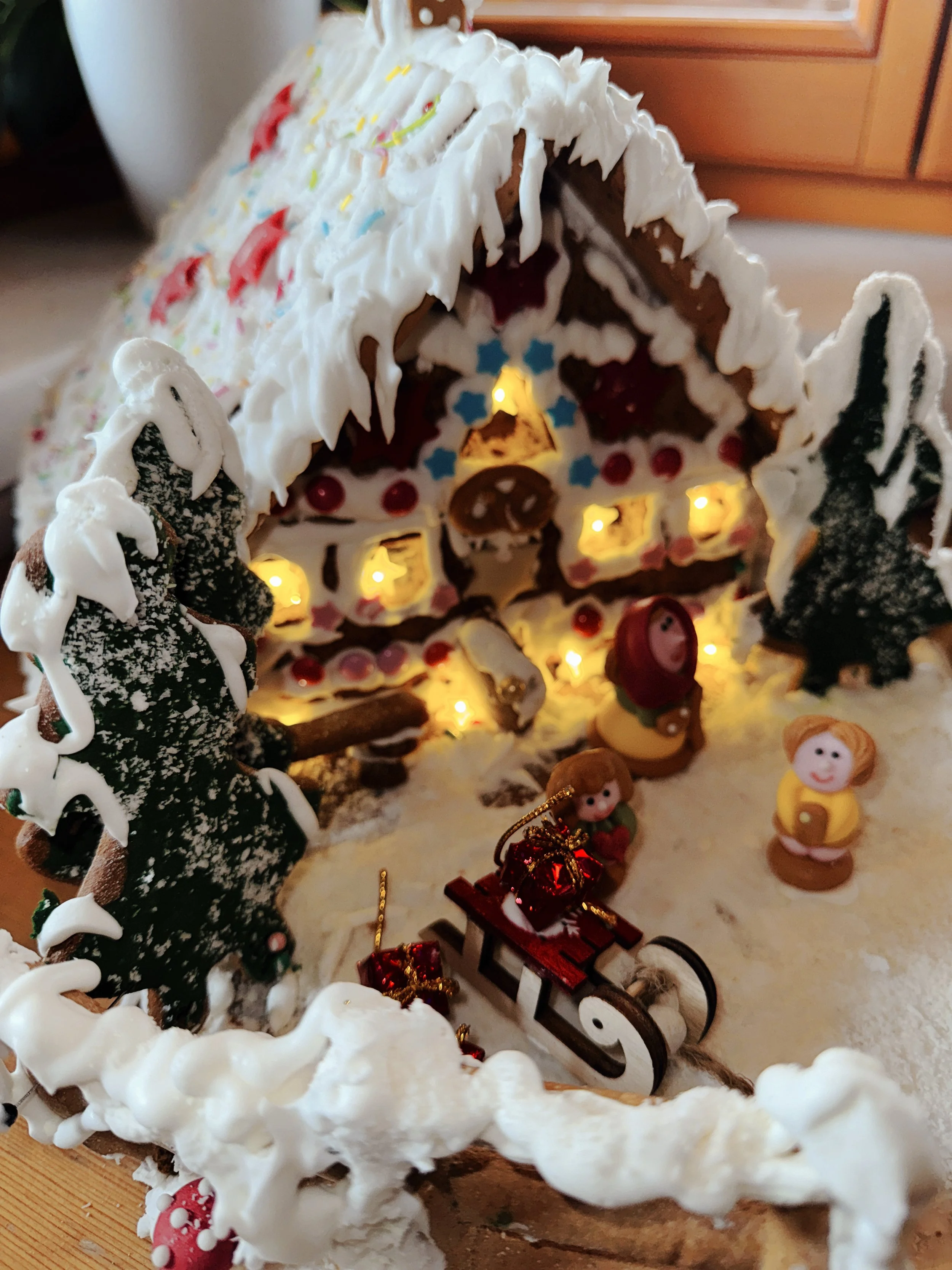 Lebkuchenhaus Weihnachten