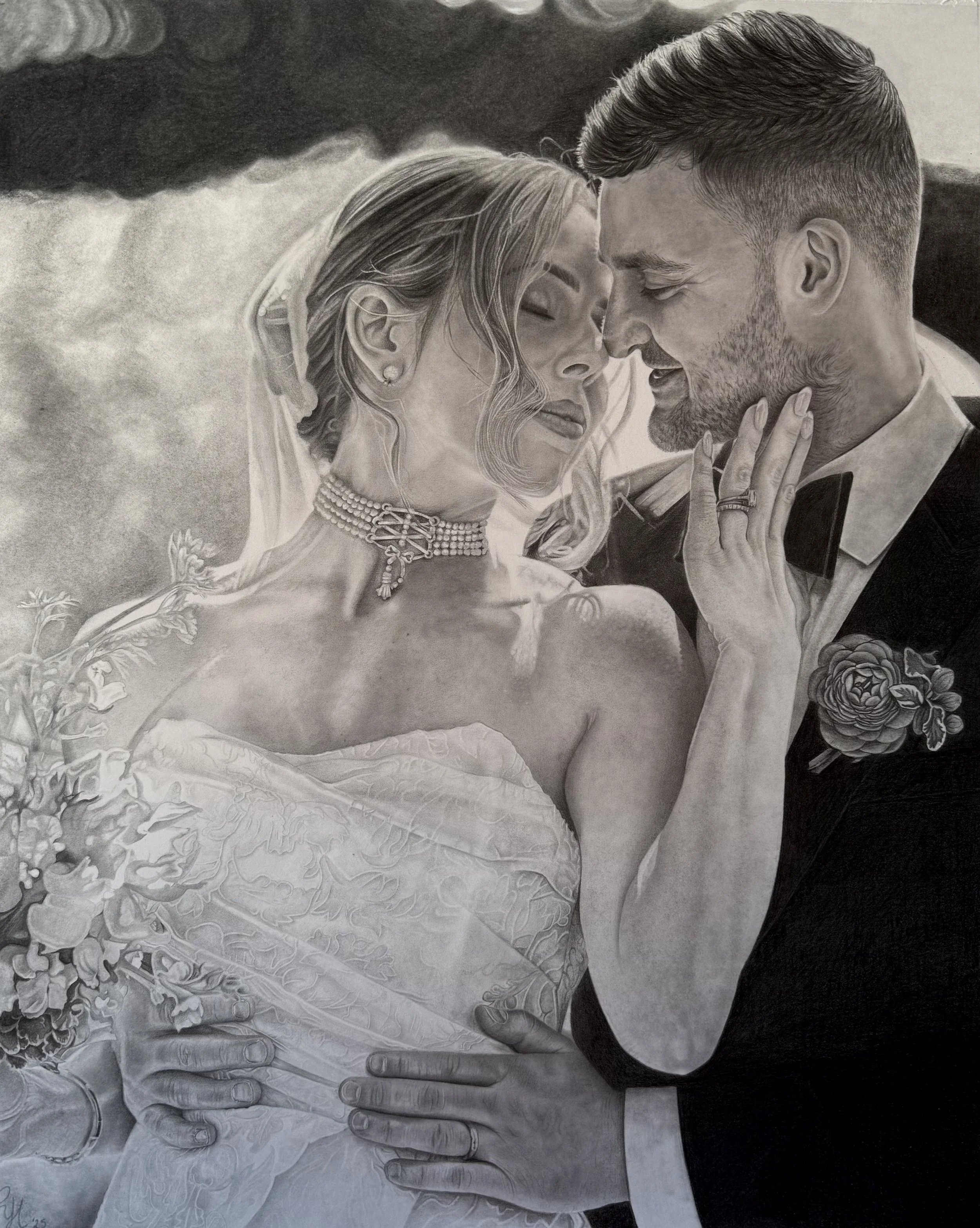 16" x 20" Graphite Pencil on Smooth Bristol. Sold